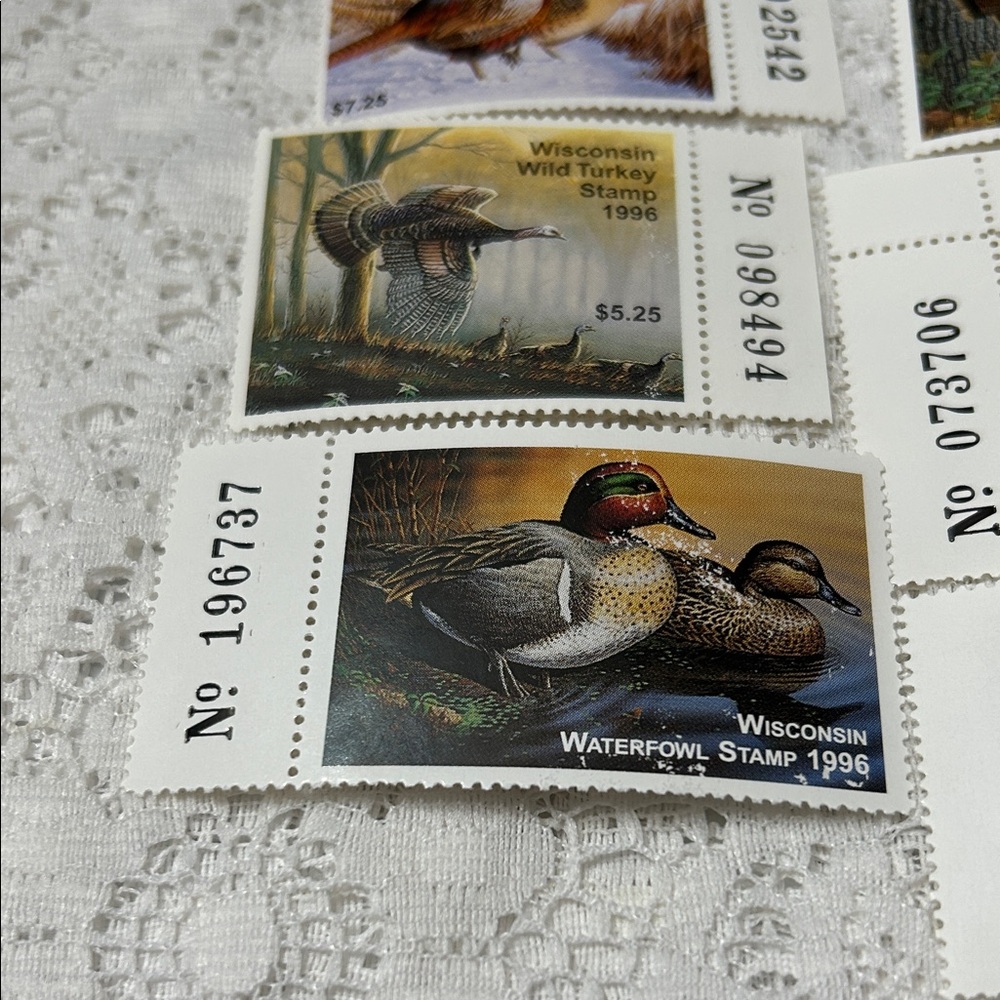 Wisconsin Wildlife Stamp Collection - Picture 2 of 8